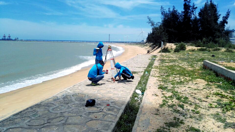 海岸線測量控制點測設